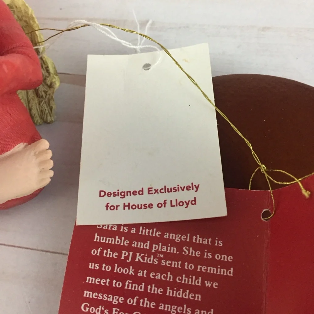 House of Lloyd Christmas Around the World Pajama Angel 1997 No Box (A1) - Picture 5 of 12